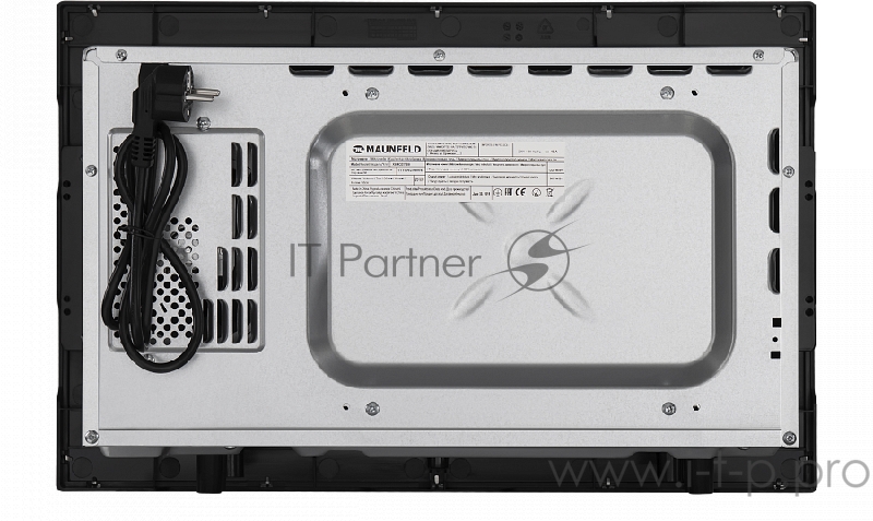 Печь микроволновая электрич. Печь микроволновая электрич./ • Тип: встраиваемая • Объем, л: 20 • Ширина, мм: 600 • Управление: тактовое • Входная мощность в режиме микроволн, Вт: 1300 • Выходная мощность (микроволновая), Вт: 800 • Режимы работы: микро