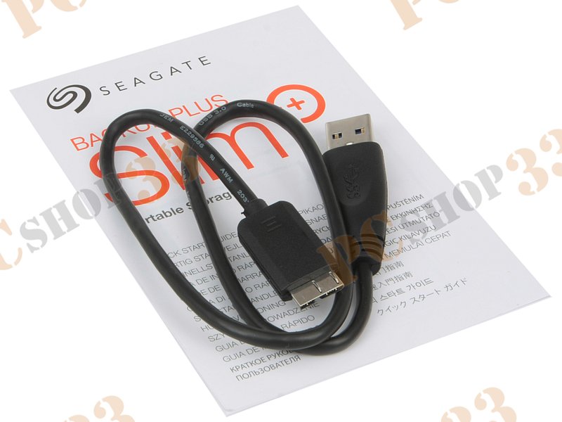 Внешний жесткий диск 5000ГБ 2.5 Seagate Backup Plus STDR5000200, черный (USB3.0)