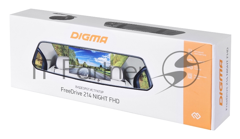 Видеорегистратор Digma FreeDrive 214 Night FHD черный 2Mpix 1080x1920 1080p 170гр. GP6247