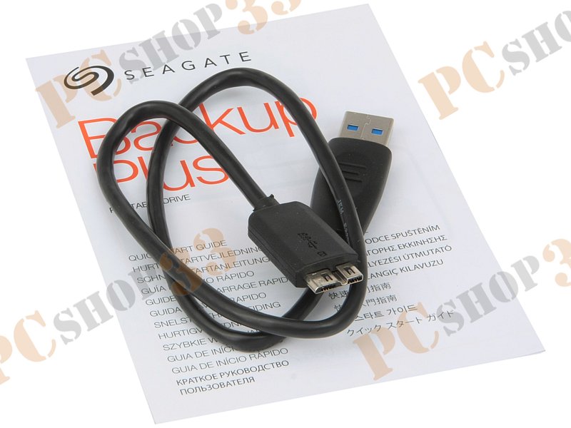 Внешний жесткий диск 4000ГБ 2.5 Seagate Backup Plus Portable STDR4000200, черный (USB3.0)