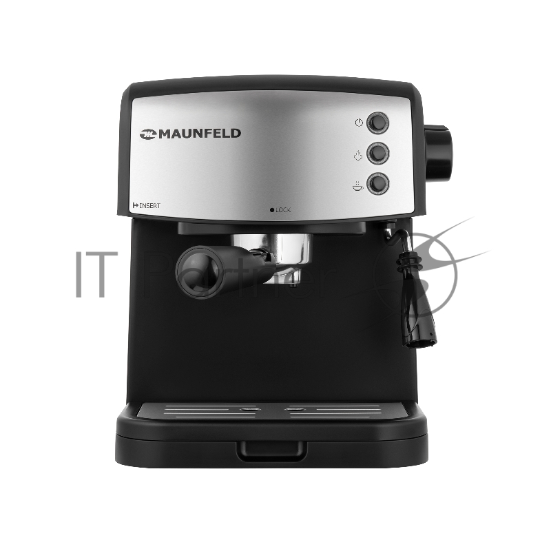 Кофемашина рожкового типа MAUNFELD MF-734BK