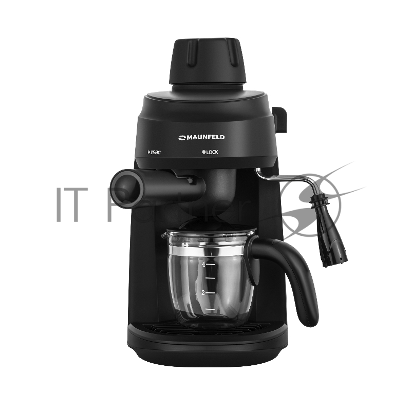 Кофемашина рожкового типа MAUNFELD MF-733BK