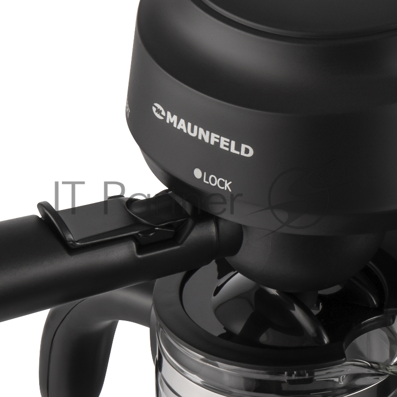 Кофемашина рожкового типа MAUNFELD MF-733BK