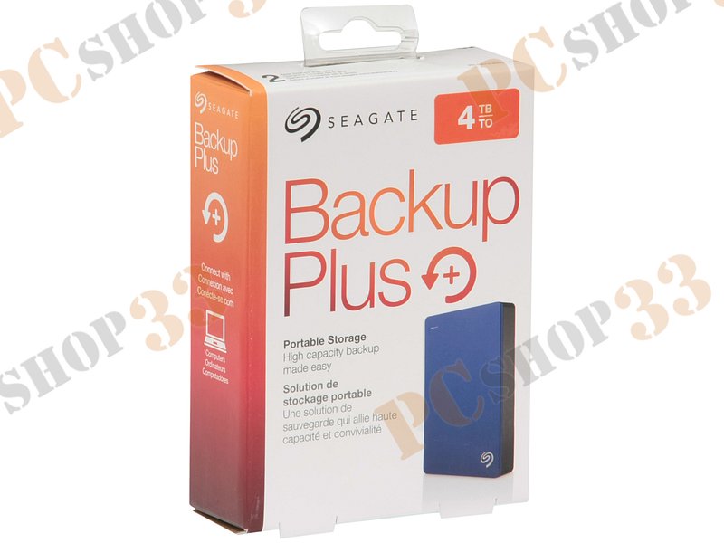 Внешний жесткий диск 4000ГБ 2.5 Seagate Backup Plus STDR4000901, синий (USB3.0)