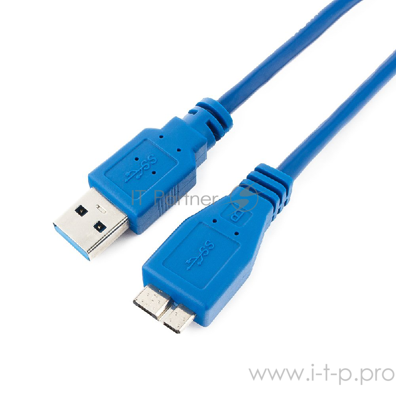 Кабель Gembird PRO CCP-mUSB3-AMBM-10, USB 3.0 кабель для соед. 3м А-microB (9 pin) позол.конт., пакет