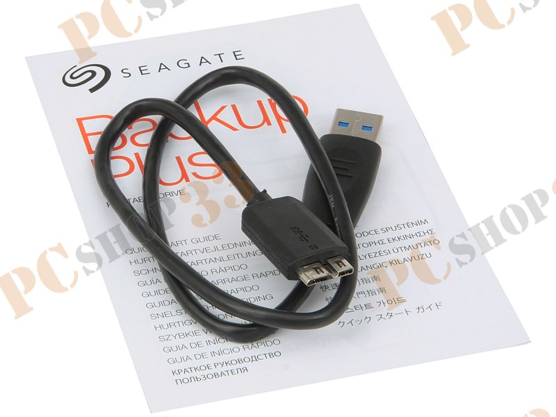 Внешний жесткий диск 4000ГБ 2.5 Seagate Backup Plus STDR4000900, серебр. (USB3.0)