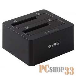 Док-станции для HDD ORICO 6629US3-C-BK Док-станция для HDD ORICO 6629US3-C 2-bay 3.5