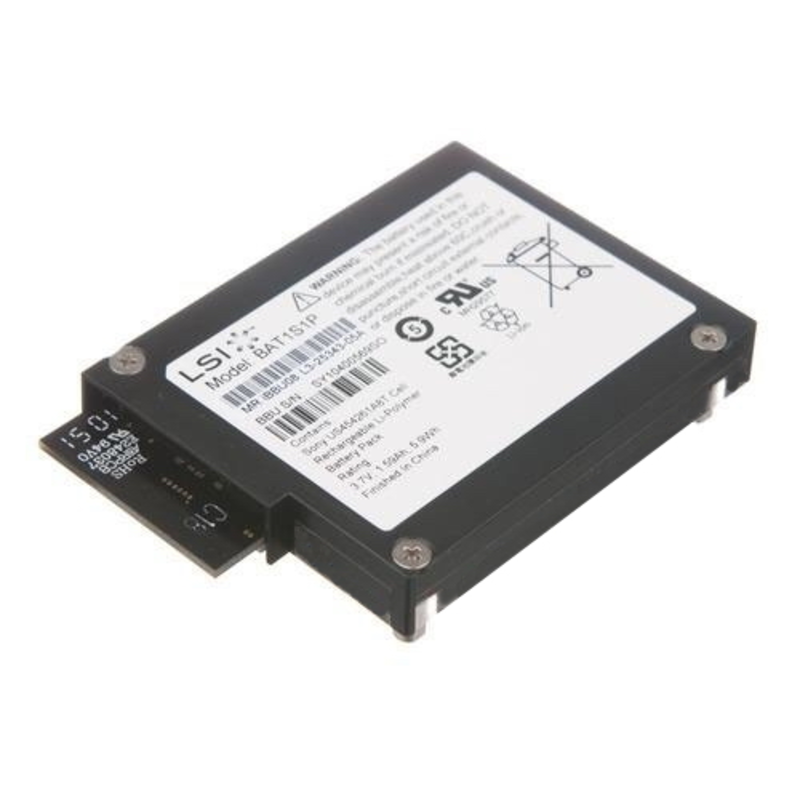 Контроллер LSI (LSI00264) Батарейный блок MegaRAID LSIiBBU08 Battery Backup Unit for SAS 9260-xx, 9280-xx + cable