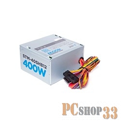 Блок питания Блоки питания STM-40SHB12 400W, ATX, 120mm ball bearing, 2xSATA