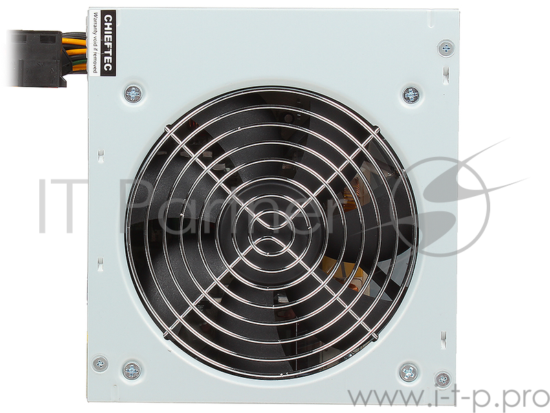 Блок питания Chieftec 450W OEM (GPB-450S) {ATX 2.3, 80 PLUS, 80% эфф, Active PFC, 120mm fan,} Silver
