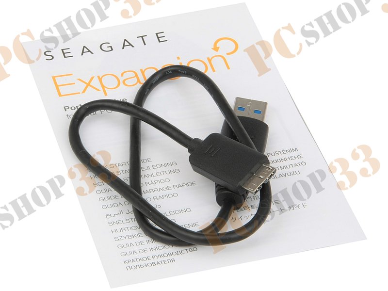 Внешний жесткий диск 2000ГБ 2.5 Seagate Expansion Portable STEA2000400, черный (USB3.0)