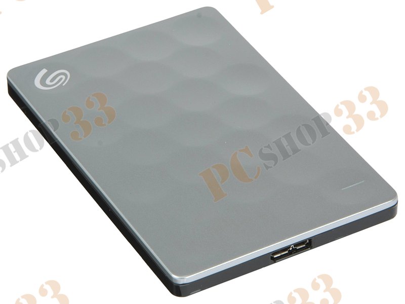 Внешний жесткий диск 2000ГБ 2.5 Seagate Backup Plus Ultra Slim Portable STEH2000200, серебр. (USB3.0)