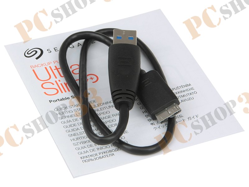 Внешний жесткий диск 2000ГБ 2.5 Seagate Backup Plus Ultra Slim Portable STEH2000200, серебр. (USB3.0)