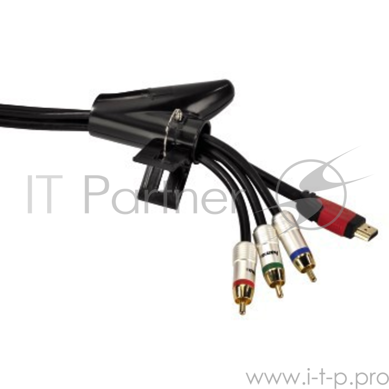 Кабельный органайзер Hama 00020643, черный