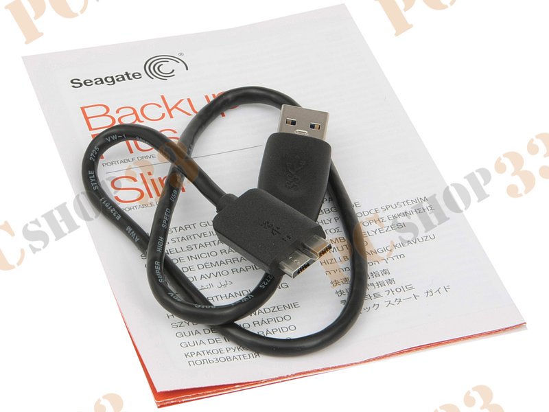 Внешний жесткий диск 2000ГБ 2.5 Seagate Backup Plus Portable STDR2000201, серый (USB3.0)