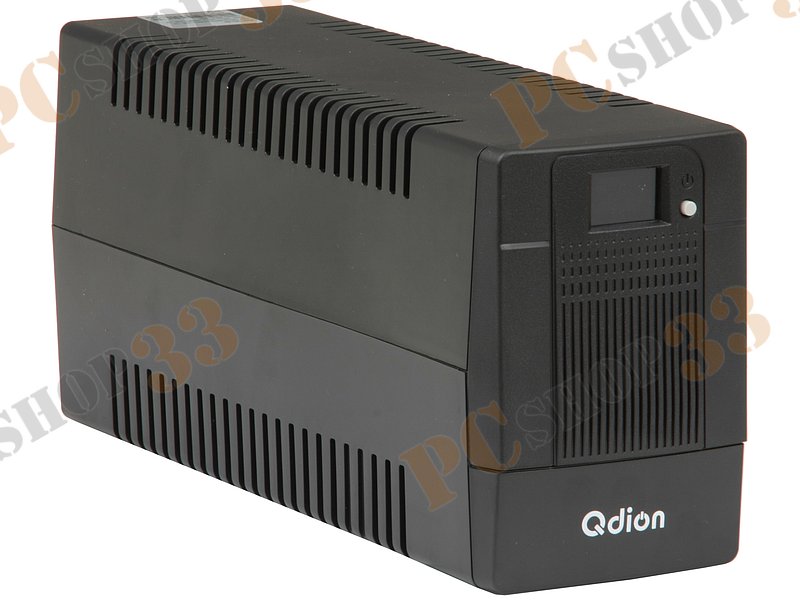 ИБП (UPS) 850ВА FSP Q-DION QDV 850, черный (USB)