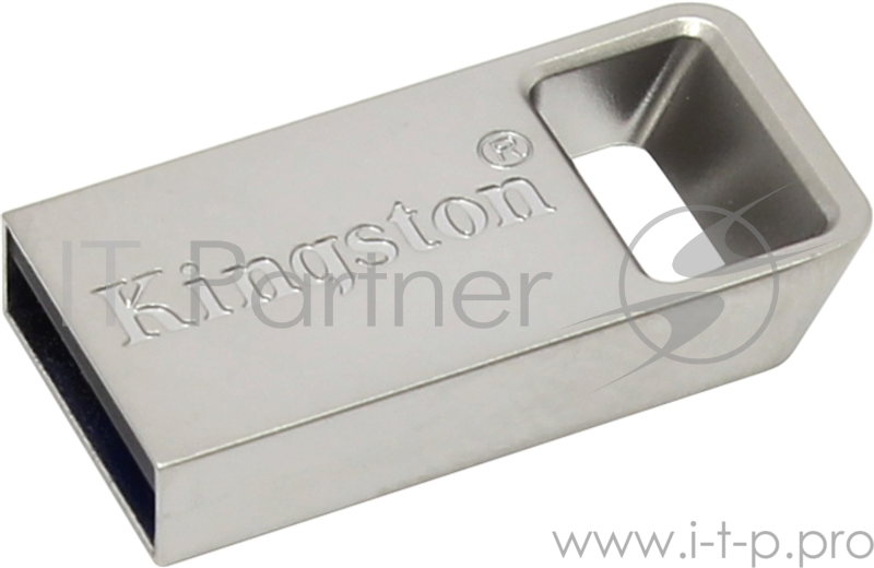 Накопитель USB flash 16ГБ Kingston DataTraveler Micro 3.1 DTMC3/16GB, серебр. (USB3.1)