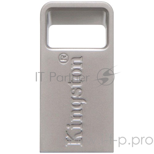 Накопитель USB flash 16ГБ Kingston DataTraveler Micro 3.1 DTMC3/16GB, серебр. (USB3.1)