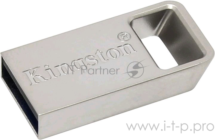 Накопитель USB flash 16ГБ Kingston DataTraveler Micro 3.1 DTMC3/16GB, серебр. (USB3.1)