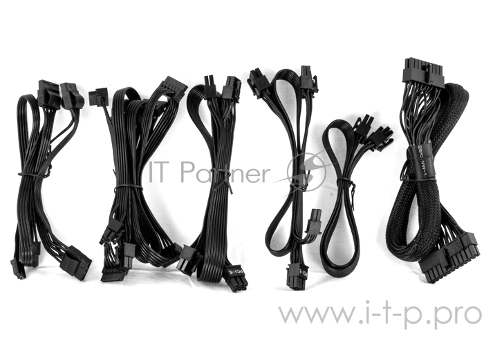 Блок питания 1000Вт Chieftec Silicon SLC-1000C ATX12V V2.3 (24+4/8+6/8pin, вентилятор d140мм) + кабель питания EURO