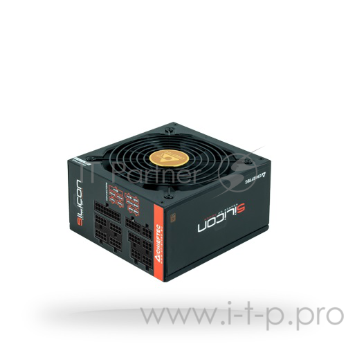 Блок питания 1000Вт Chieftec Silicon SLC-1000C ATX12V V2.3 (24+4/8+6/8pin, вентилятор d140мм) + кабель питания EURO