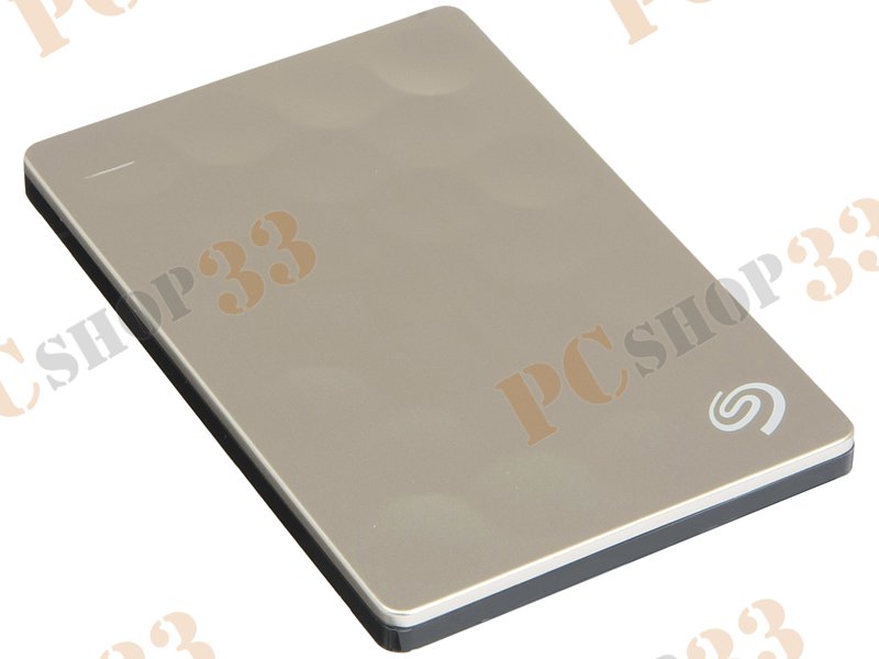 Внешний жесткий диск 1000ГБ 2.5 Seagate Backup Plus Ultra Slim Portable STEH1000201, золотистый (USB3.0)