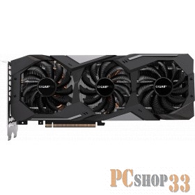 Видеокарта GIGABYTE GeForce RTX 2080 WINDFORCE OC 8G 8ГБ GV-N2080WF3OC-8GC (GeForce RTX 2080, DDR6, HDMI, 3xDP, USB-C) (PCI-E)