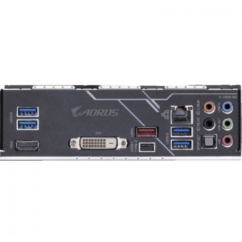 Мат. плата SocketAM4 GIGABYTE B450 AORUS PRO (AMD B450, 4xDDR4, M.2, SATA III, RAID, 3xPCI-E, DVI, HDMI, 1Гбит LAN, USB3.1, ATX)