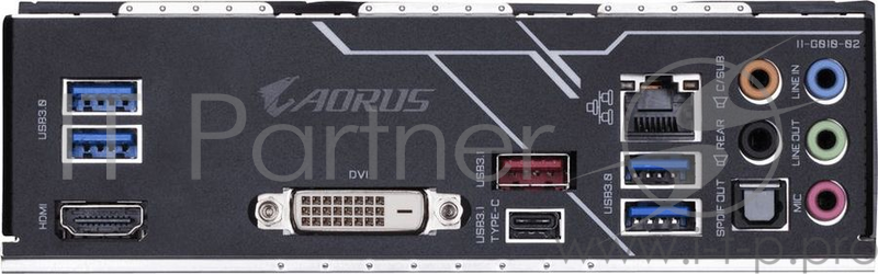 Мат. плата SocketAM4 GIGABYTE B450 AORUS PRO (AMD B450, 4xDDR4, M.2, SATA III, RAID, 3xPCI-E, DVI, HDMI, 1Гбит LAN, USB3.1, ATX)