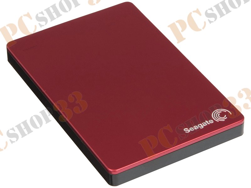 Внешний жесткий диск 1000ГБ 2.5 Seagate Backup Plus Portable STDR1000203, красно-черный (USB3.0)
