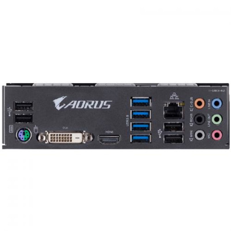 Мат. плата SocketAM4 GIGABYTE B450 AORUS ELITE (AMD B450, 4xDDR4, M.2, SATA III, RAID, 2xPCI-E, DVI, HDMI, 1Гбит LAN, USB3.1, ATX)