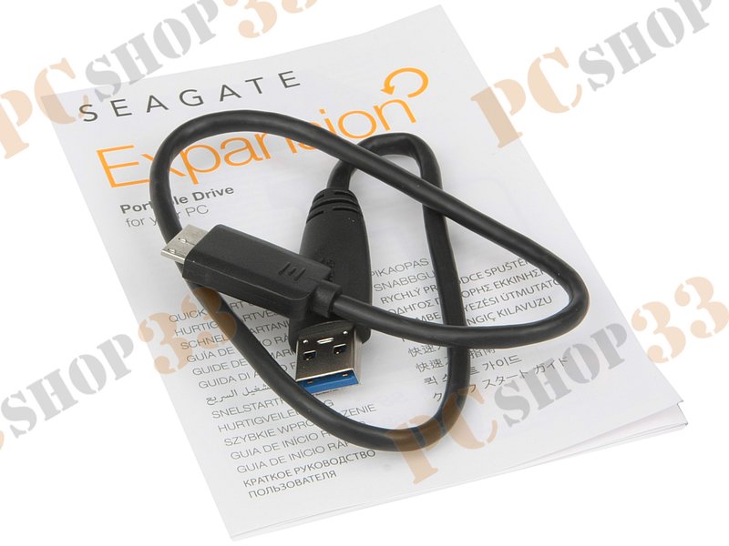 Внешний жесткий диск 1000ГБ 2.5 Seagate Expansion Portable STEA1000400, черный (USB3.0)
