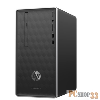 Компьютер HP Pavilion 590-p0002ur 4GL04EA (Core i5 8400-2.80ГГц, 8ГБ, 1ТБ, GFGTX1060, DVDRW, LAN, WiFI, BT, FreeDOS) + клавиатура + мышь