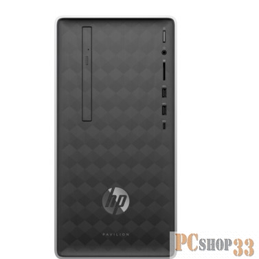 Компьютер HP Pavilion 590-p0002ur 4GL04EA (Core i5 8400-2.80ГГц, 8ГБ, 1ТБ, GFGTX1060, DVDRW, LAN, WiFI, BT, FreeDOS) + клавиатура + мышь