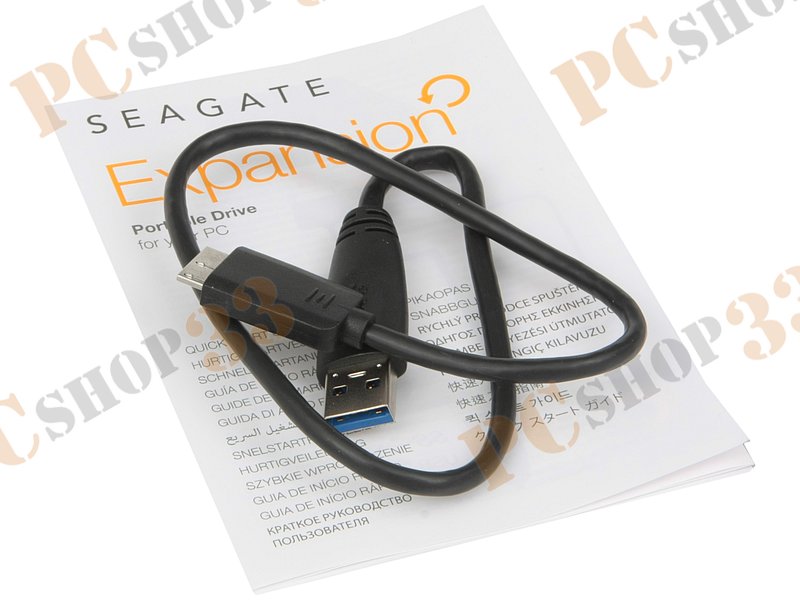 Внешний жесткий диск 500ГБ 2.5 Seagate Expansion Portable STEA500400, черный (USB3.0)