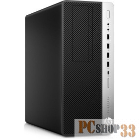 Компьютер HP EliteDesk 800 G4 MT 4KW61EA (Core i5 8500-3.00ГГц, 8ГБ, 1ТБ, UHDG, DVDRW, LAN, FreeDOS) + клавиатура + мышь