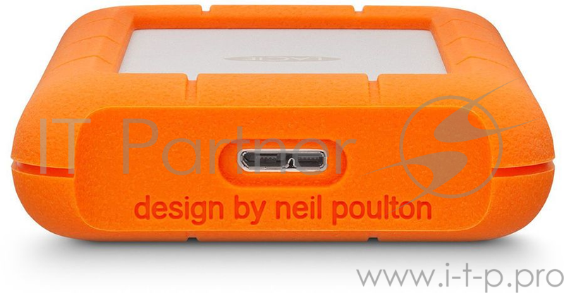 Внешний жесткий диск 2000ГБ 2.5 LaCie Rugged Mini, оранжевый (USB3.0)