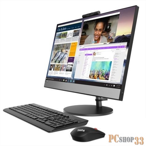 Моноблок Lenovo V530-22ICB 10US000CRU (Core i5 8400T-1.70ГГц, 8ГБ, 1ТБ, UHDG, DVDRW, LAN, WiFi, BT, WebCam, 21.5 1920x1080, W10 Pro) + клавиатура + мышь