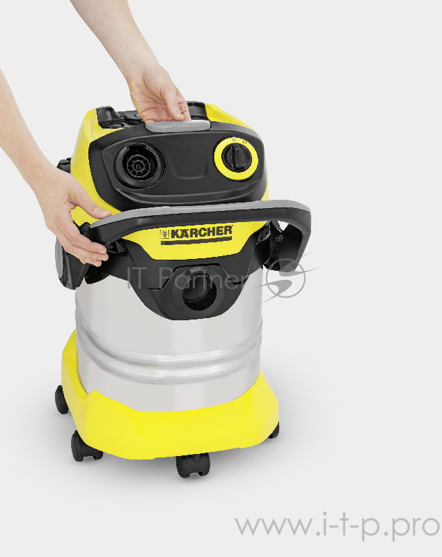 Пылесос Karcher WD5 Premium 1100Вт желтый