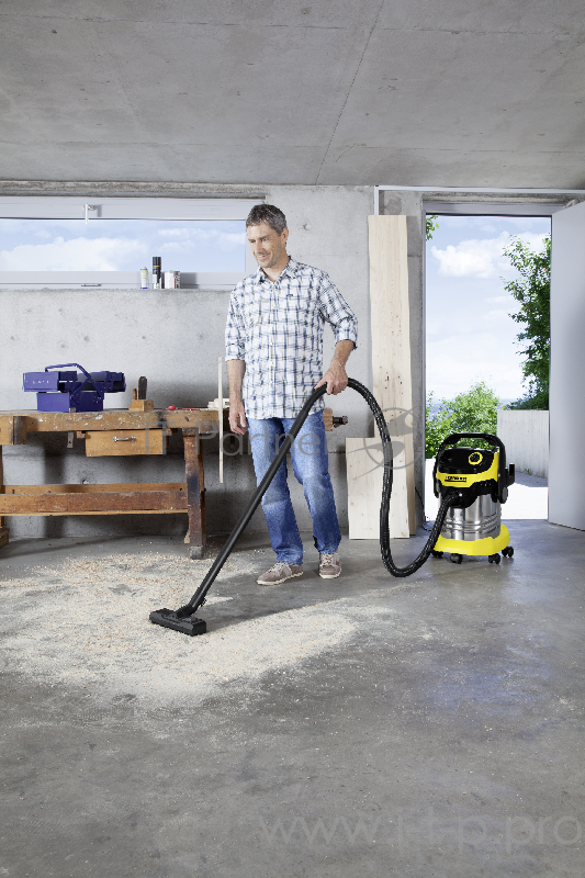 Пылесос Karcher WD5 Premium 1100Вт желтый