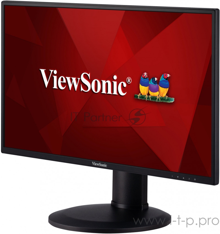 Монитор 23.8 ViewSonic VA2419 IPS, 1920x1080, 5ms, 250 cd/m2, 1000:1 (DCR 50M:1), D-Sub, HDMI, Headph.Out, vesa