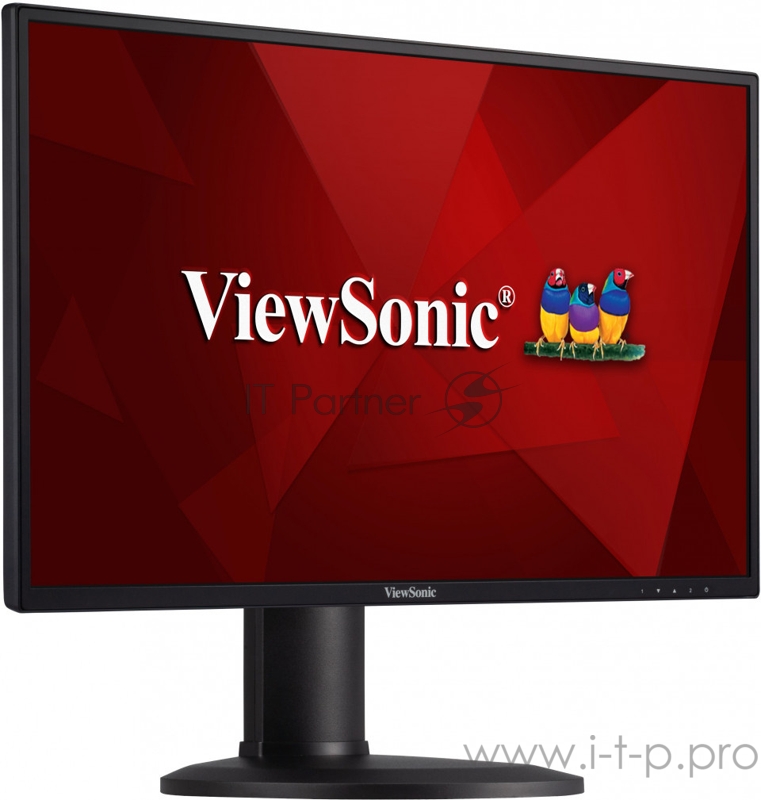 Монитор 23.8 ViewSonic VA2419 IPS, 1920x1080, 5ms, 250 cd/m2, 1000:1 (DCR 50M:1), D-Sub, HDMI, Headph.Out, vesa