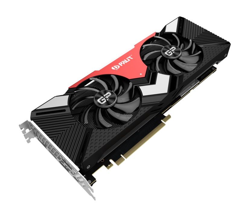 Видеокарта Palit GeForce RTX 2080 GamingPro OC 8ГБ (GeForce RTX 2080, DDR6, HDMI, 3xDP, USB-C) (PCI-E)