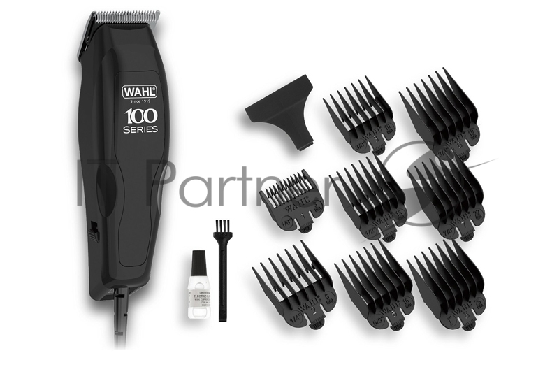 Машинка для стрижки Wahl Home Pro 100 Clipper черный (насадок в компл:8шт)
