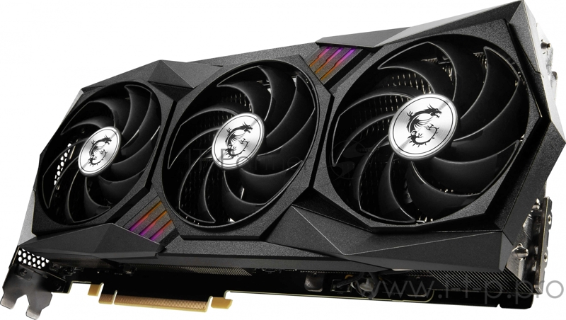 Видеокарта MSI PCI-E 4.0 RTX 3070 Ti GAMING X TRIO 8G NVIDIA GeForce RTX 3070TI 8192Mb 256 GDDR6 1830/19000/HDMIx1/DPx3/HDCP Ret