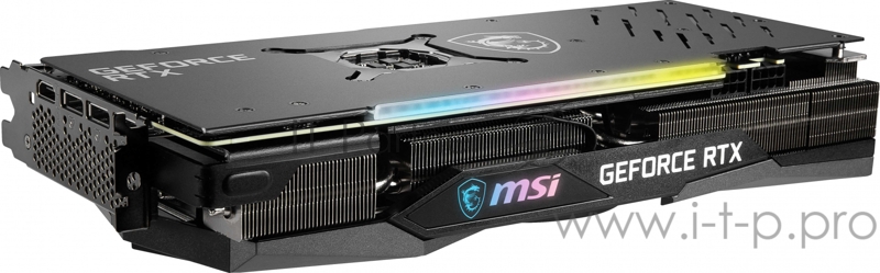 Видеокарта MSI PCI-E 4.0 RTX 3070 Ti GAMING X TRIO 8G NVIDIA GeForce RTX 3070TI 8192Mb 256 GDDR6 1830/19000/HDMIx1/DPx3/HDCP Ret