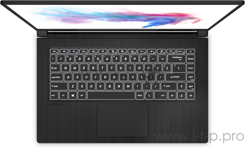 Ноутбук MSI Modern 15 A11SBL-463RU 15.6 FHD 60Hz, Intel Core i7-1165G7, 8Gb, 512Gb SSD, no ODD, NVidia MX450 2Gb, Win10