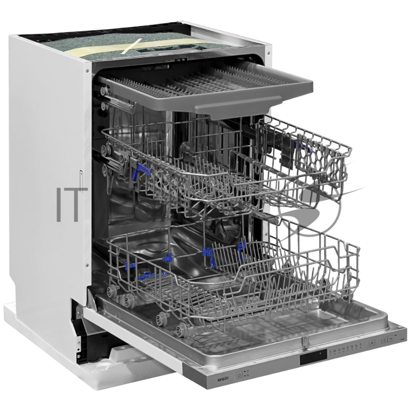 Посудомоечная машина GiNZZU DC608 Вместимость - 14 комплектов посуды Высокий класс мойки A.8 программ мойки, в том числе ополаскивание Функция 3 в 1 - свобода в выборе моющих средств.Отсрочка запуска до 24 ч