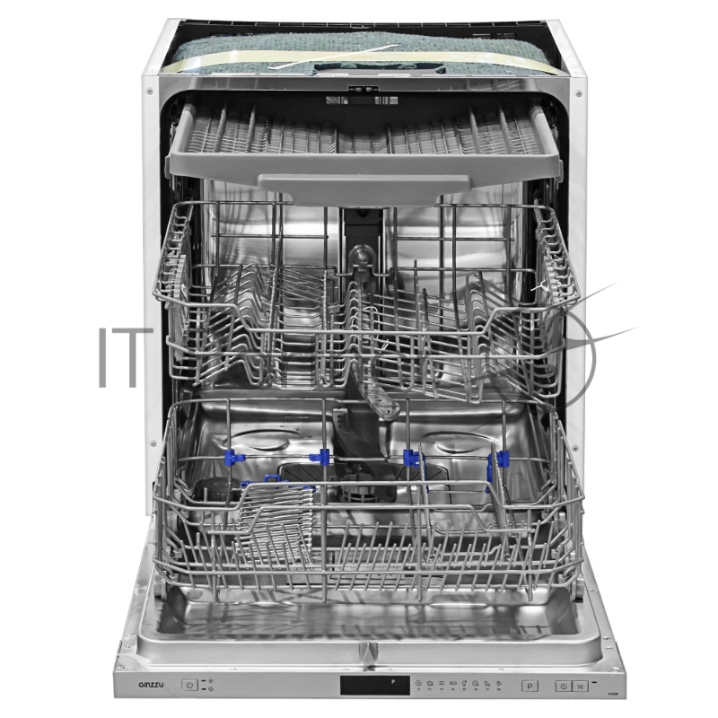 Посудомоечная машина GiNZZU DC608 Вместимость - 14 комплектов посуды Высокий класс мойки A.8 программ мойки, в том числе ополаскивание Функция 3 в 1 - свобода в выборе моющих средств.Отсрочка запуска до 24 ч