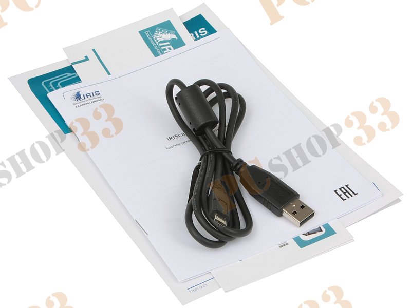 Сканер IRIS IRIScan Express 4 A4, 600x600dpi, черный (USB)